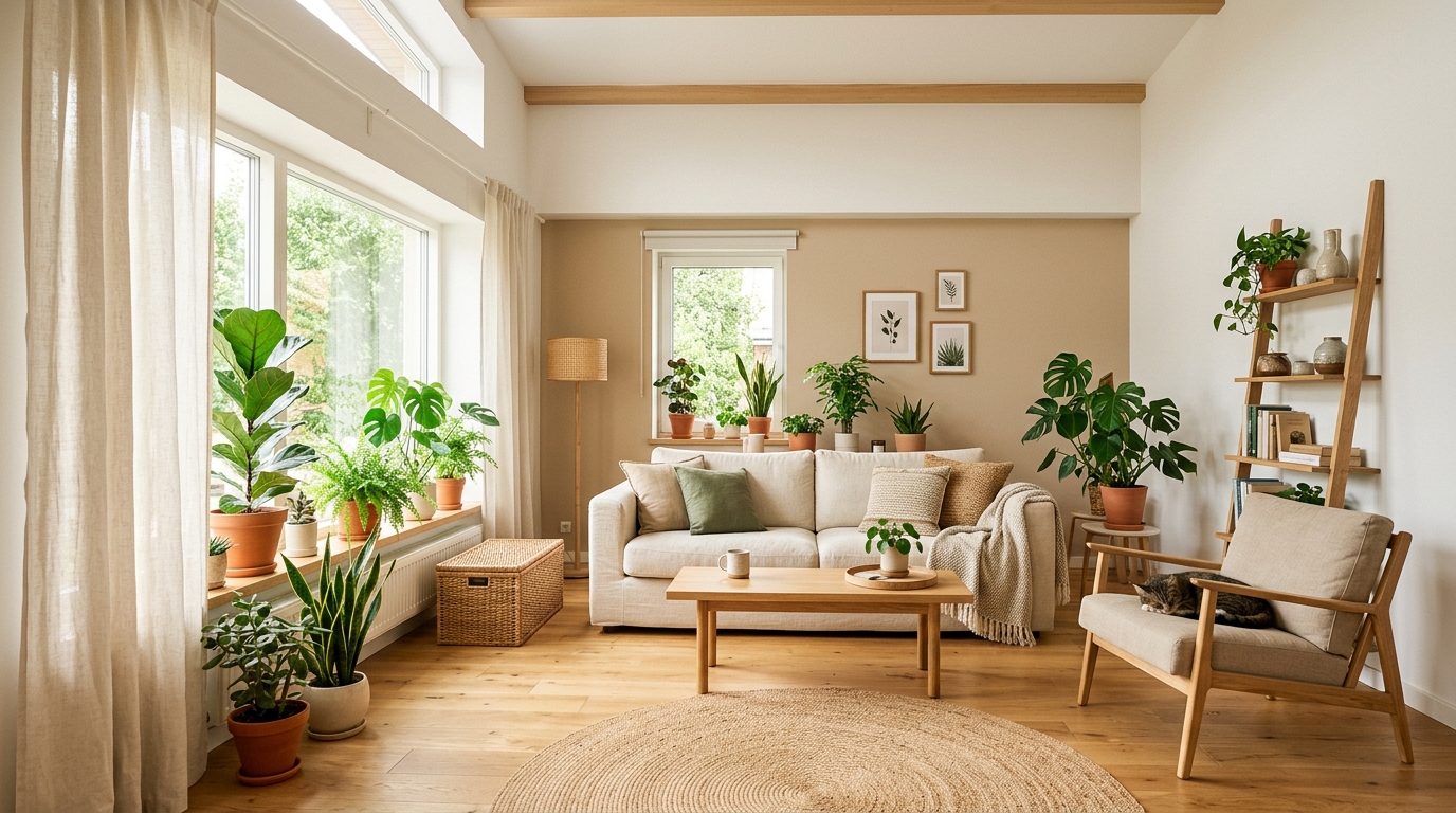 apartment living room eco decor 202605240107