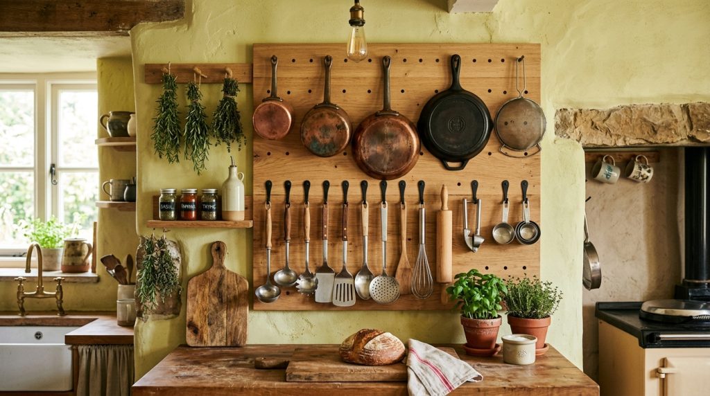 kitchen wall with hanging pots 202605230240