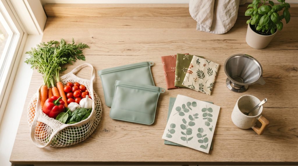 a beautifully styled flat lay 202606100256