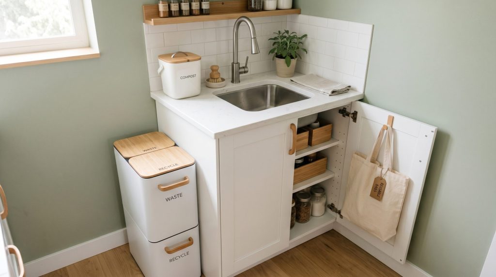 a small, tidy kitchen corner 202606060643