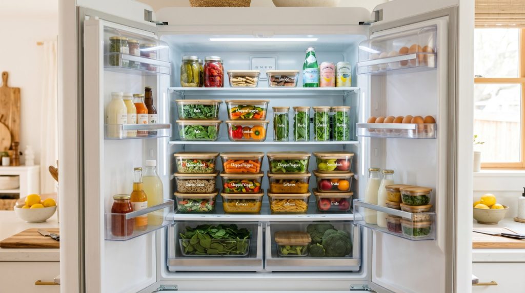 an open refrigerator styled like 202606030242